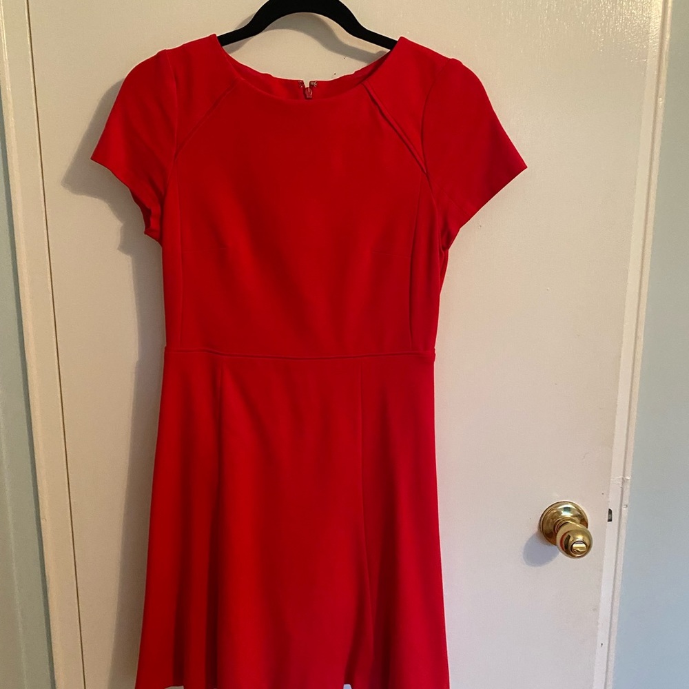 J. Crew Red Dress